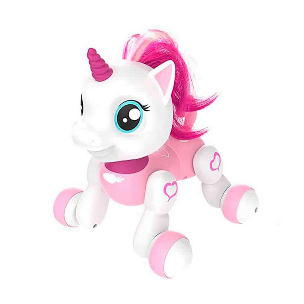 Unicornio Pony Robot Control Remoto Sonidos Y Movimiento Rosa img #1