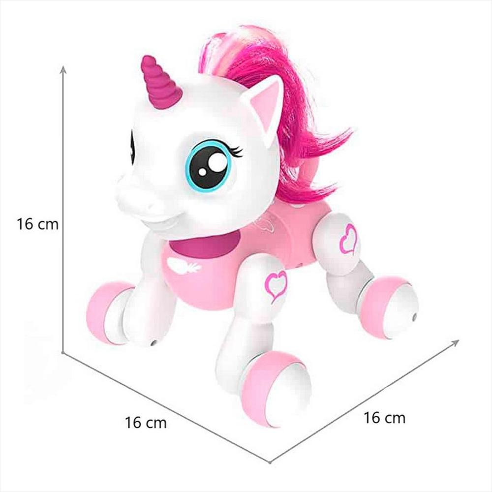 Unicornio Pony Robot Control Remoto Sonidos Y Movimiento Rosa img #3