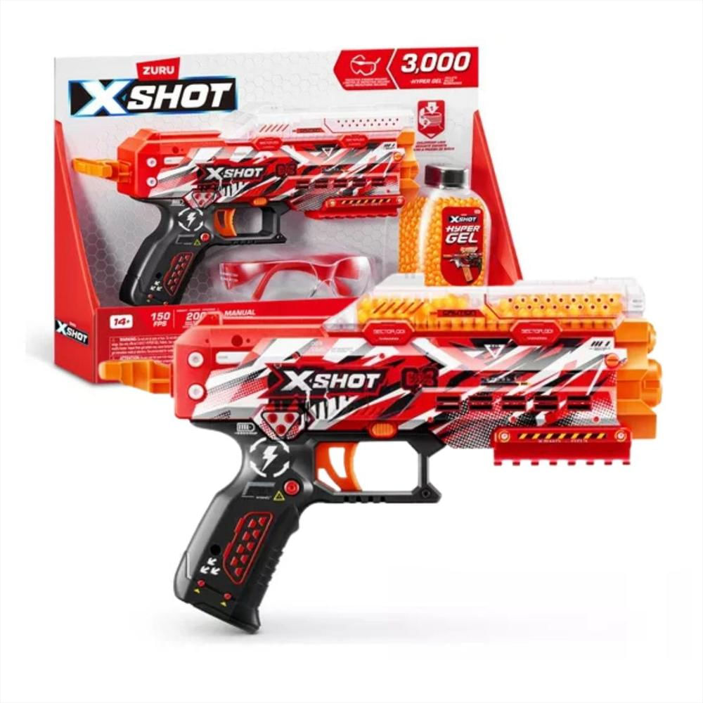 Pistola De Hidrogel Stinger X Shot + 3000 Bolitas Orbis