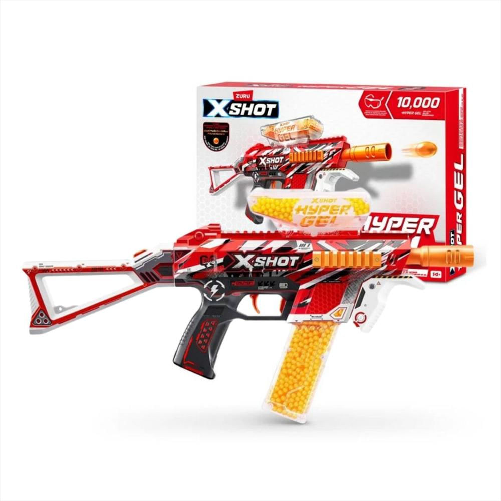 Pistola Hidrogel Automatica Trace Fire +10000 Bolas X Shot