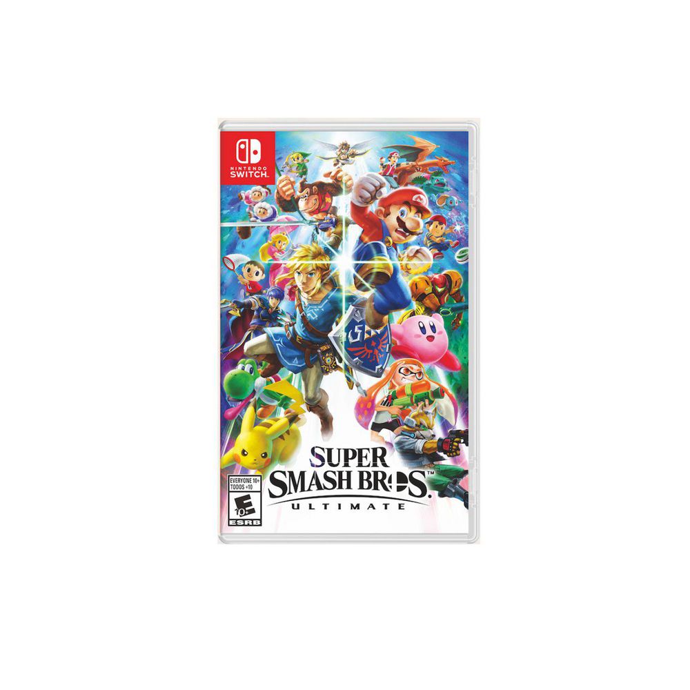 Videojuego Super Smash Bros Ultimate Nintendo Switch HACPAAAB