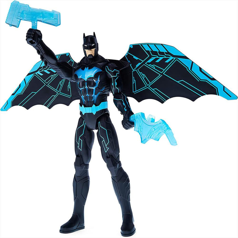 Batman Bat Tech Alas Expandibles Luces Y Sonidos 30Cm Dc img #1