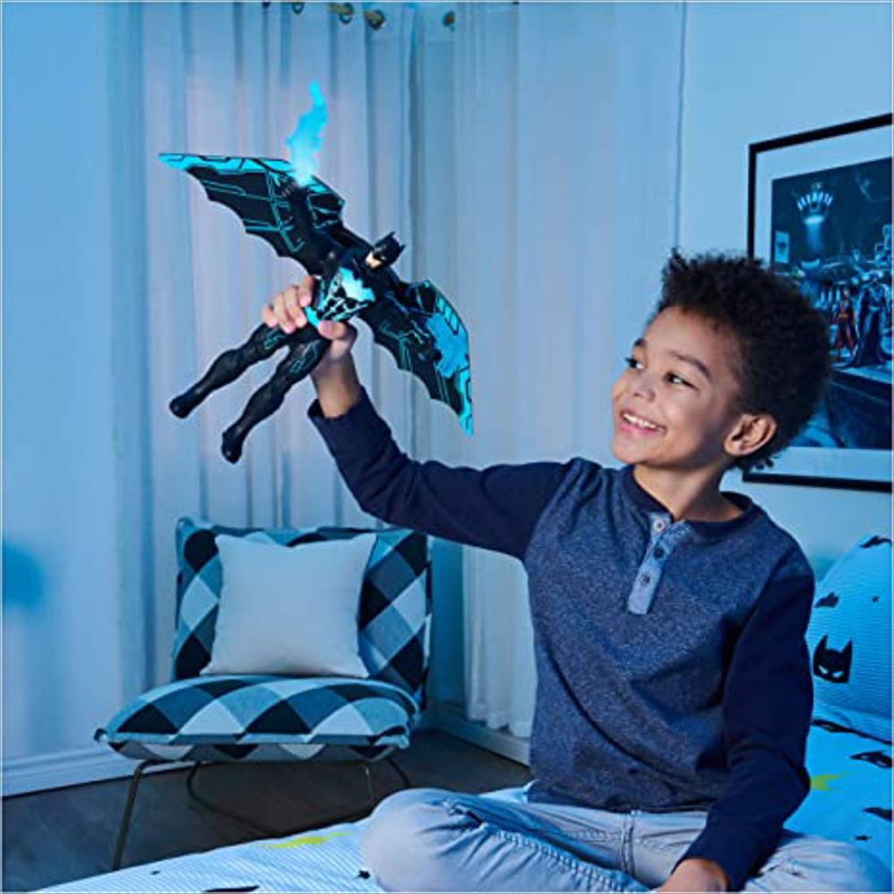 Batman Bat Tech Alas Expandibles Luces Y Sonidos 30Cm Dc img #3