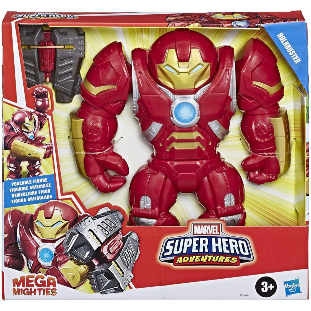 Figura De Acción Mega Mighties Marvel Hulkbuster Hasbro img #2