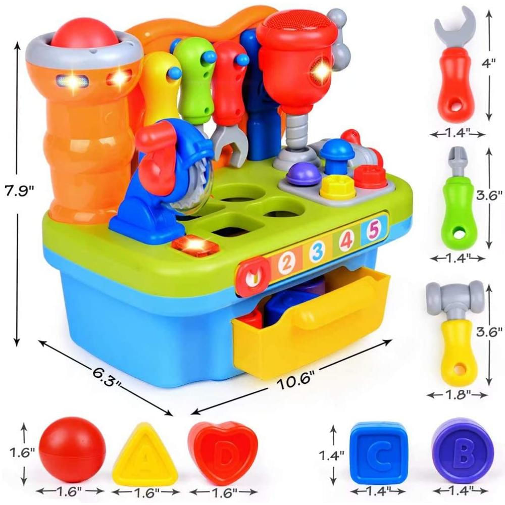 Banco De Construcción Aprendizaje Musical Para Niños Orwine img #3