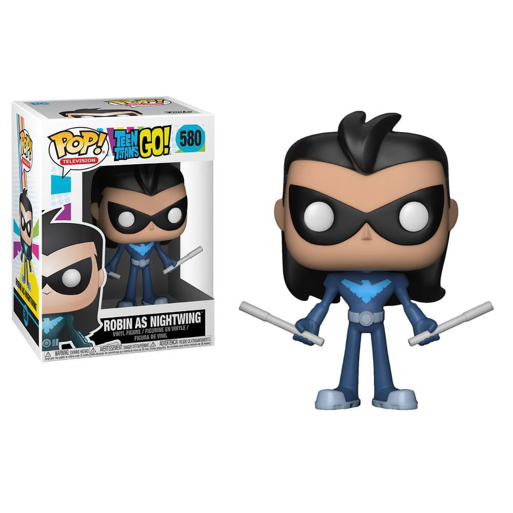 Funko Pop Robin As Nightwing Teen Titans Go 580 img #1