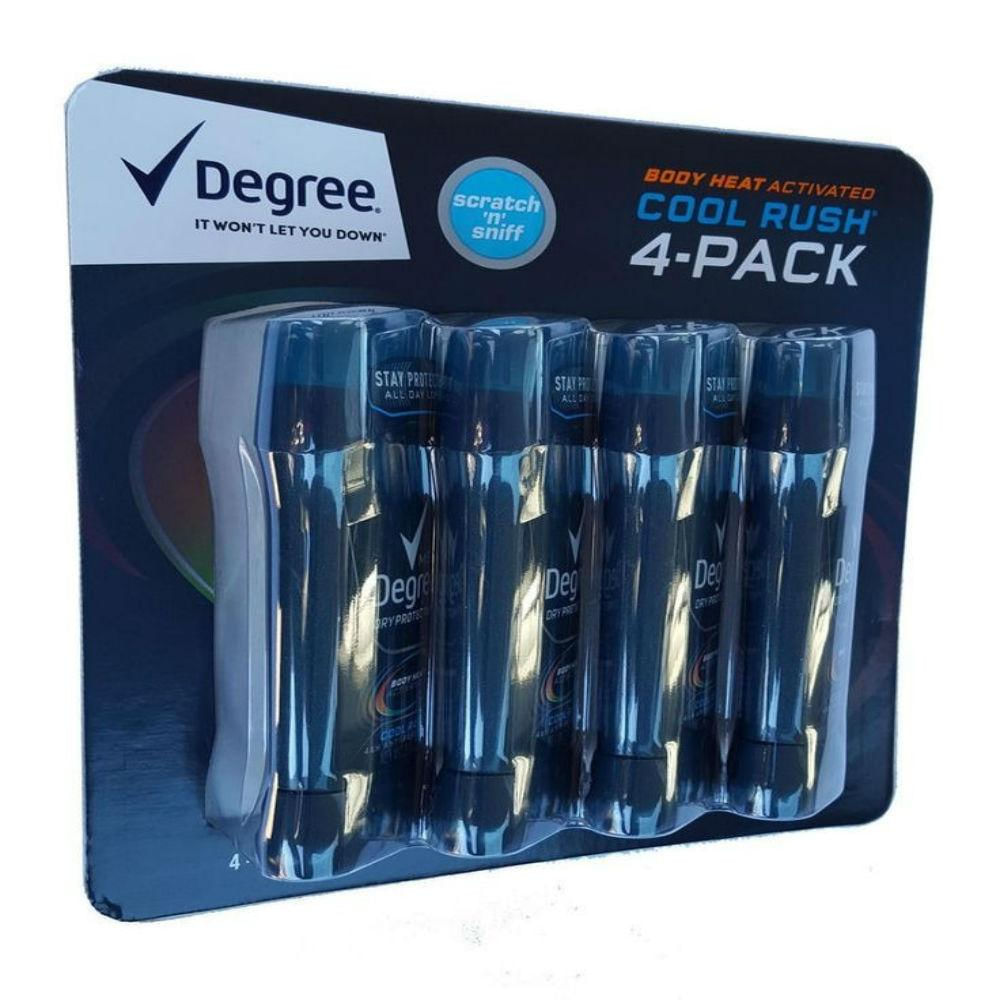 Desodorante Degree 2.7 Onzas Paca X 4 Unidades Cool Rush img #2