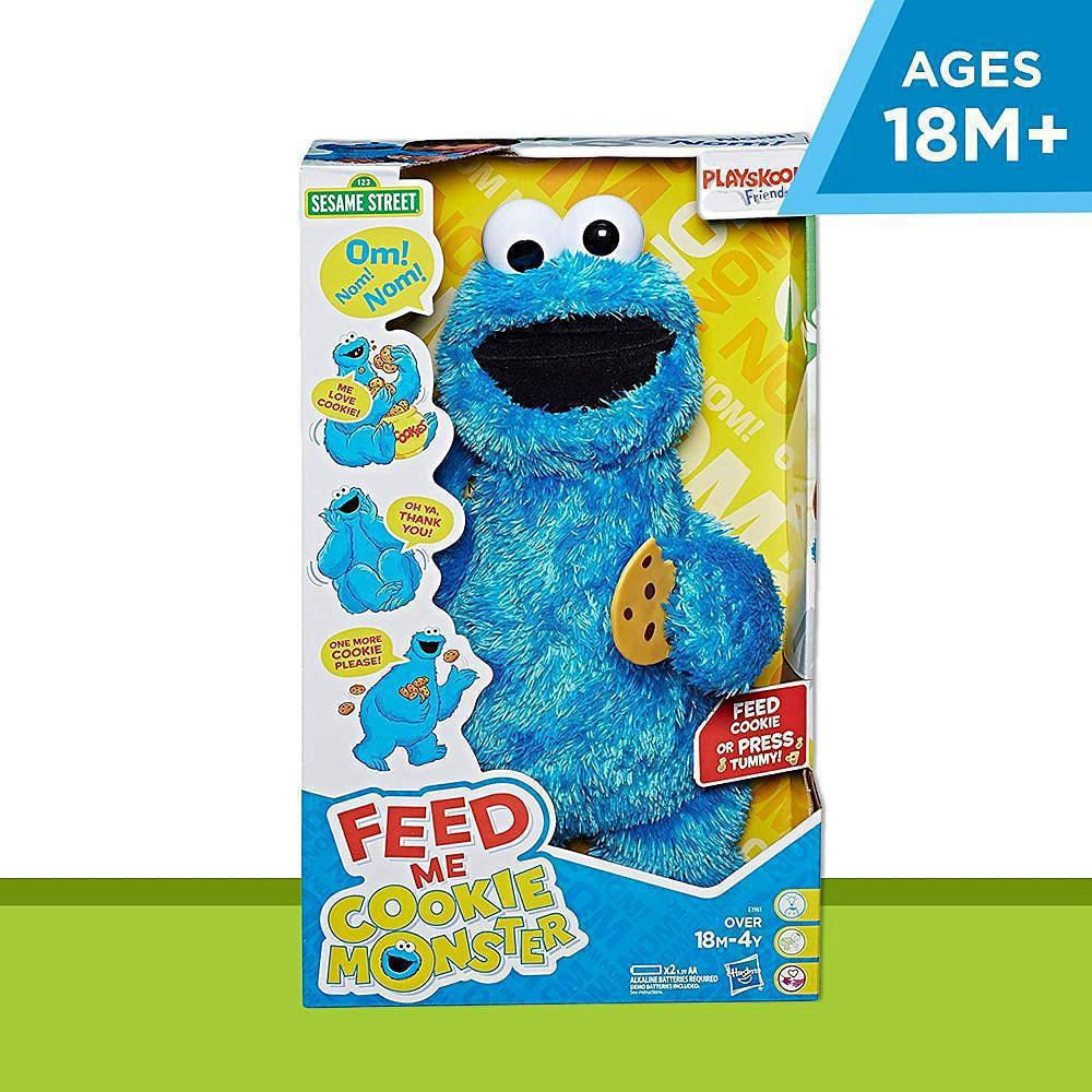 Peluche Con Diseño Del Monstruo Come Galletas Plaza Sésamo img #5