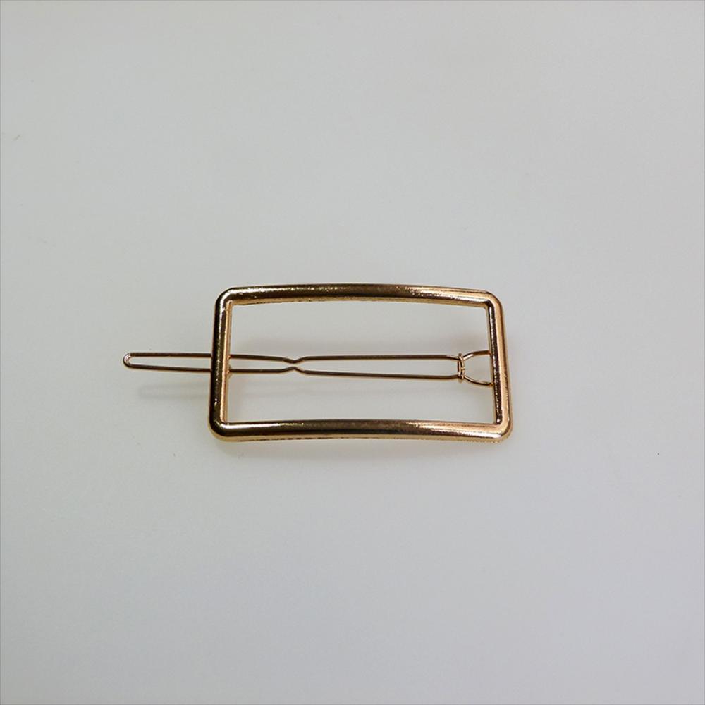Hebilla Metalica Rectangulo Dorado