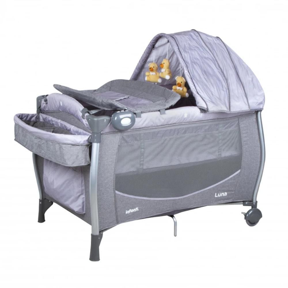 CORRAL CUNA NUBE KDD992 GRIS INFANTI 21666 img #1