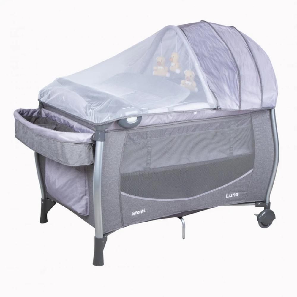 CORRAL CUNA NUBE KDD992 GRIS INFANTI 21666 img #3