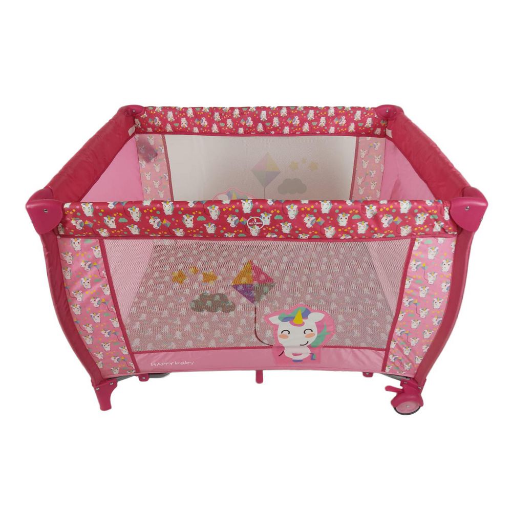 Cuna Corral Bebé  HAPPY BABY MIAMI PINK img #4