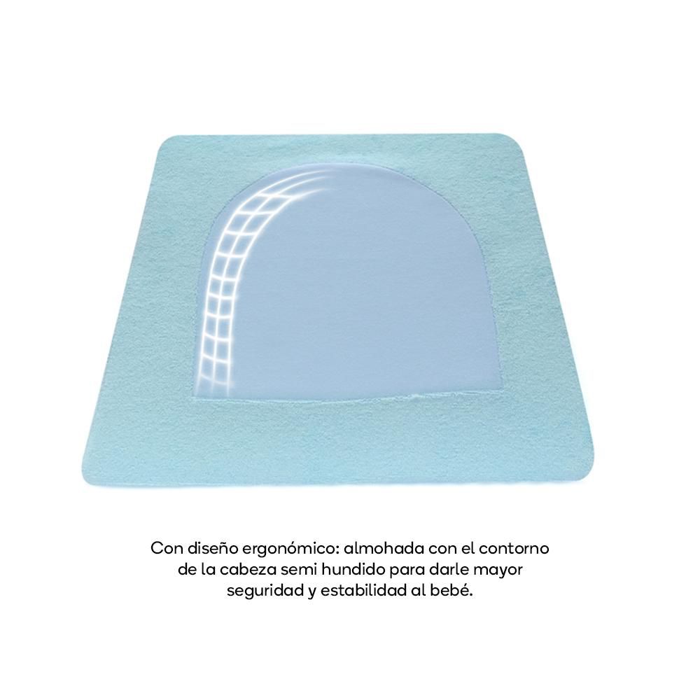 ALMOHADA ANTIREFLUJO AZUL NUBBA BY TORAL 4280