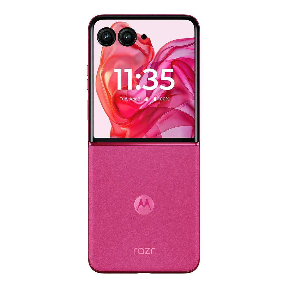 Celular Motorola Razr 50 Ultra Rosa 12Gb Ram 512Gb img #4