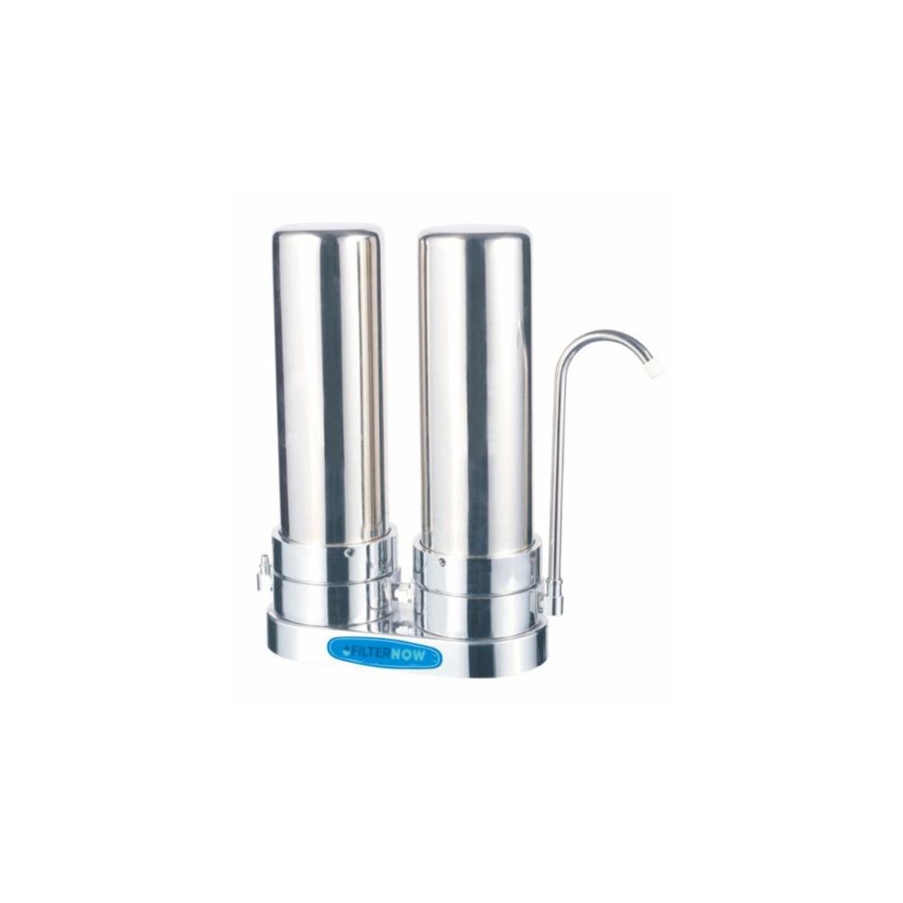 Purificador De Agua En Acero Inoxidable Con Membrana De Polipropileno Y Carbon Bloque