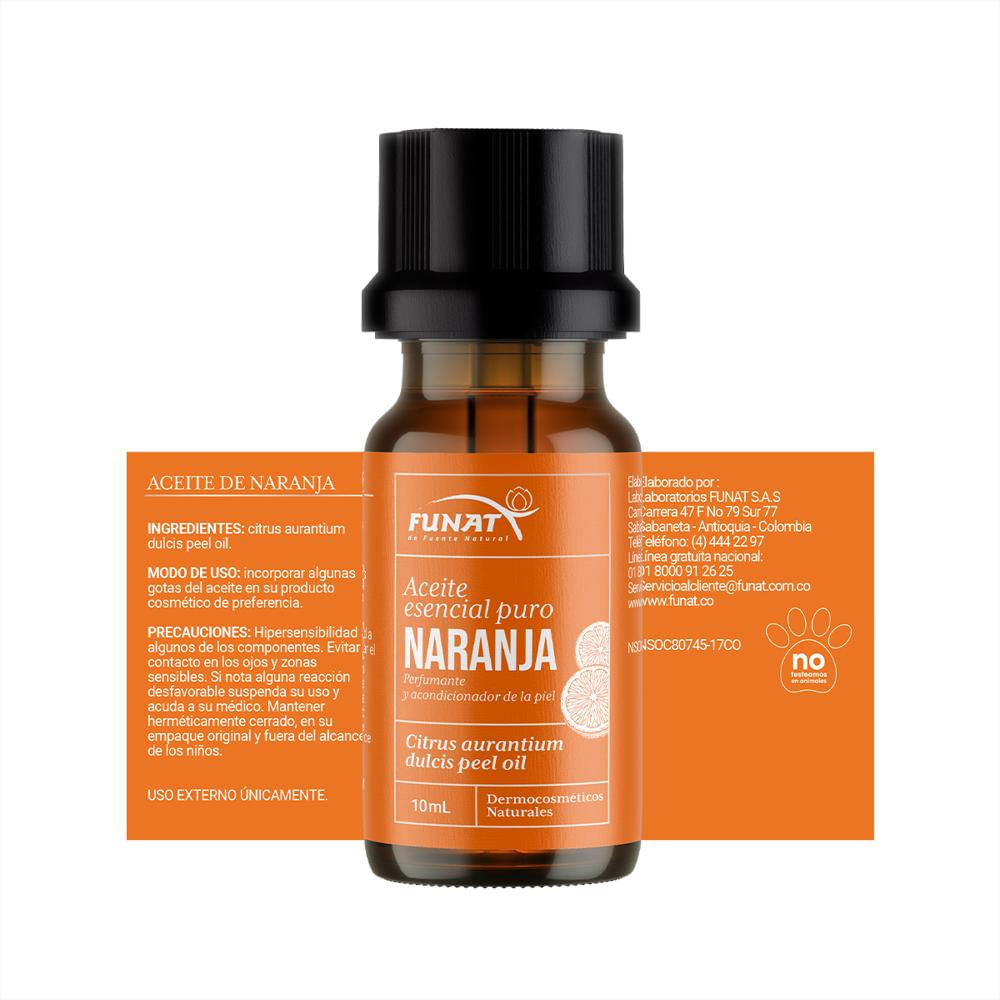 Aceite Esencial De Naranja 10 Ml img #2