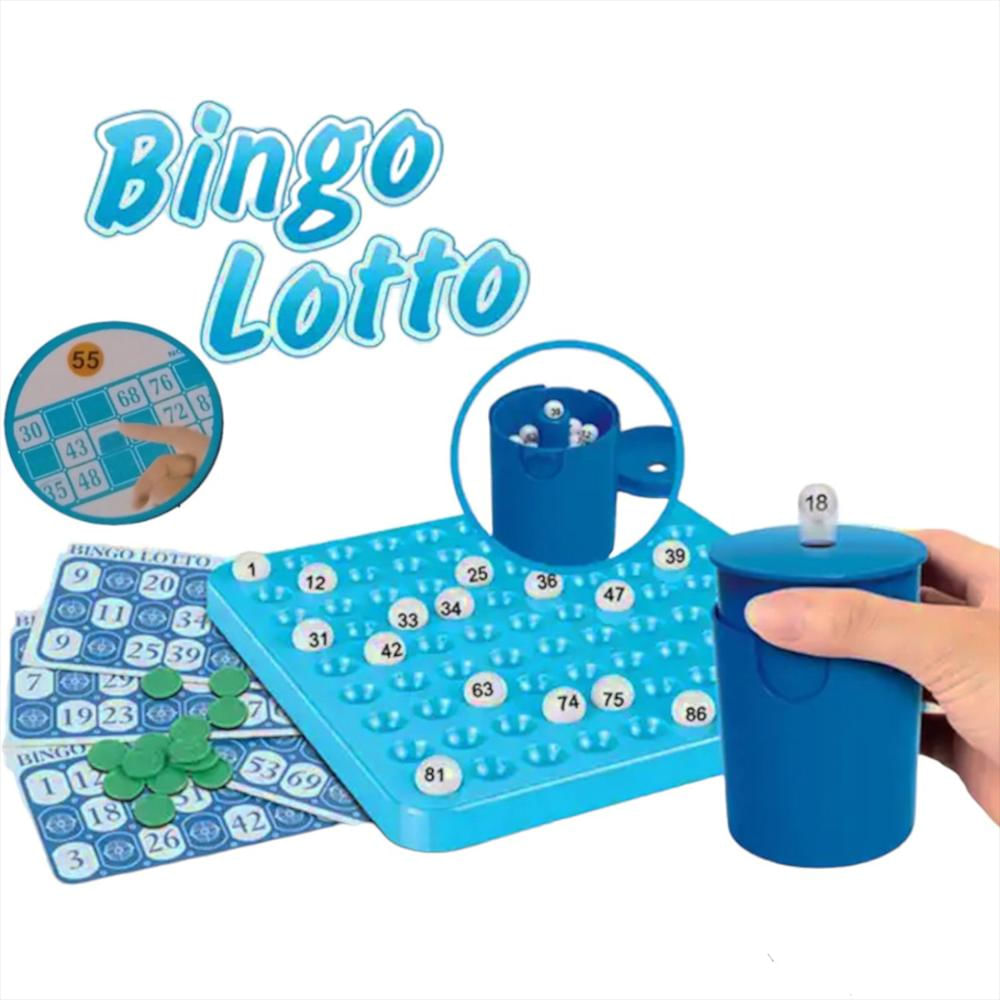 Bingo Lotto Juego De Mesa Entretenimiento Familiar Con Expulsor Automatico img #3