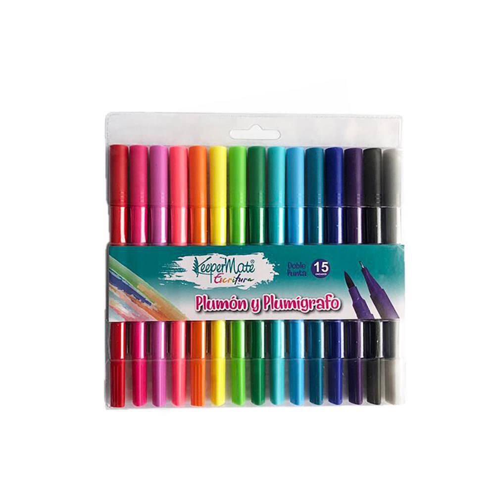 PLUMIGRAFO PLUMON PUNTA PINCEL KEEPERMATE img #1