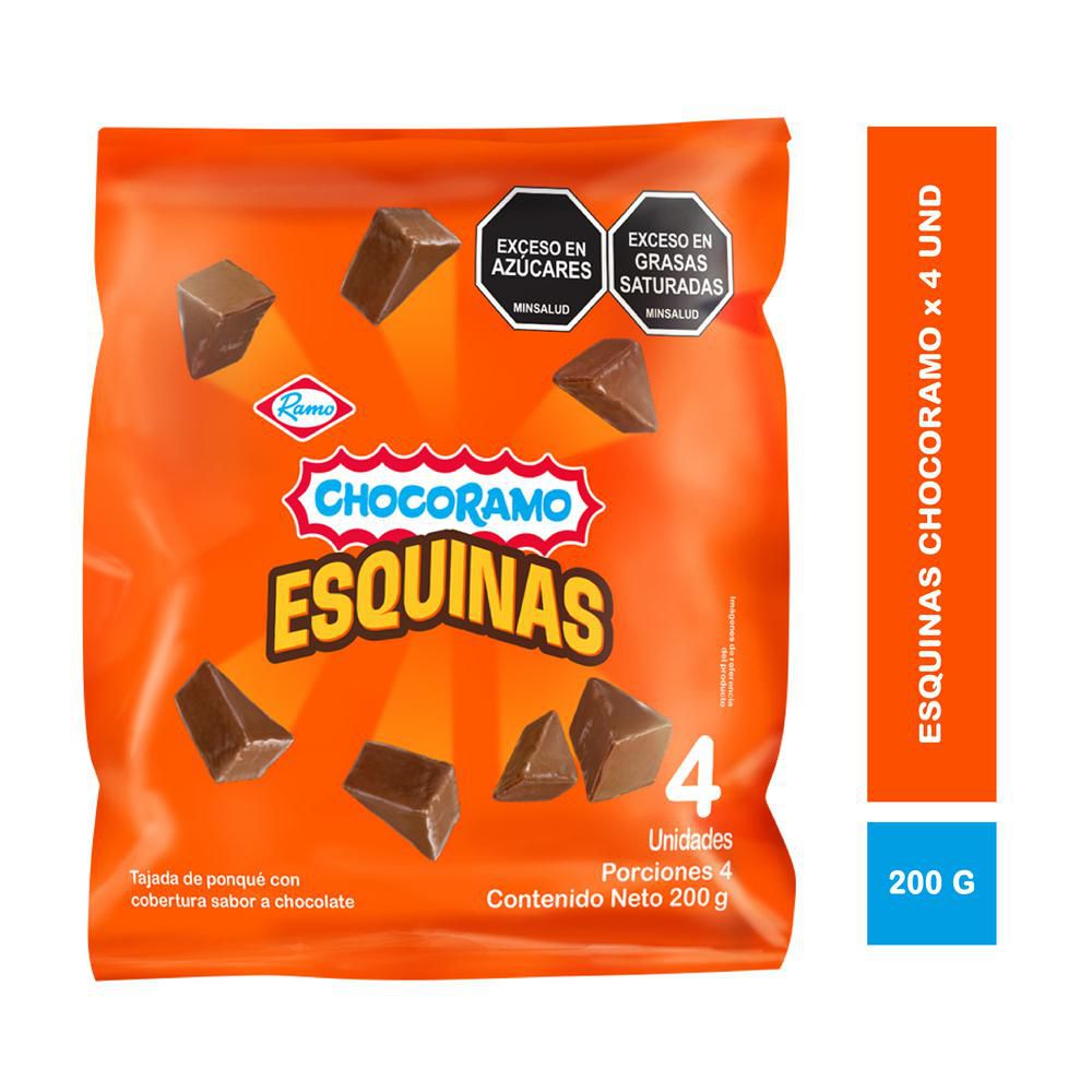 Esquinas CHOCORAMO x4unds (200 gr)