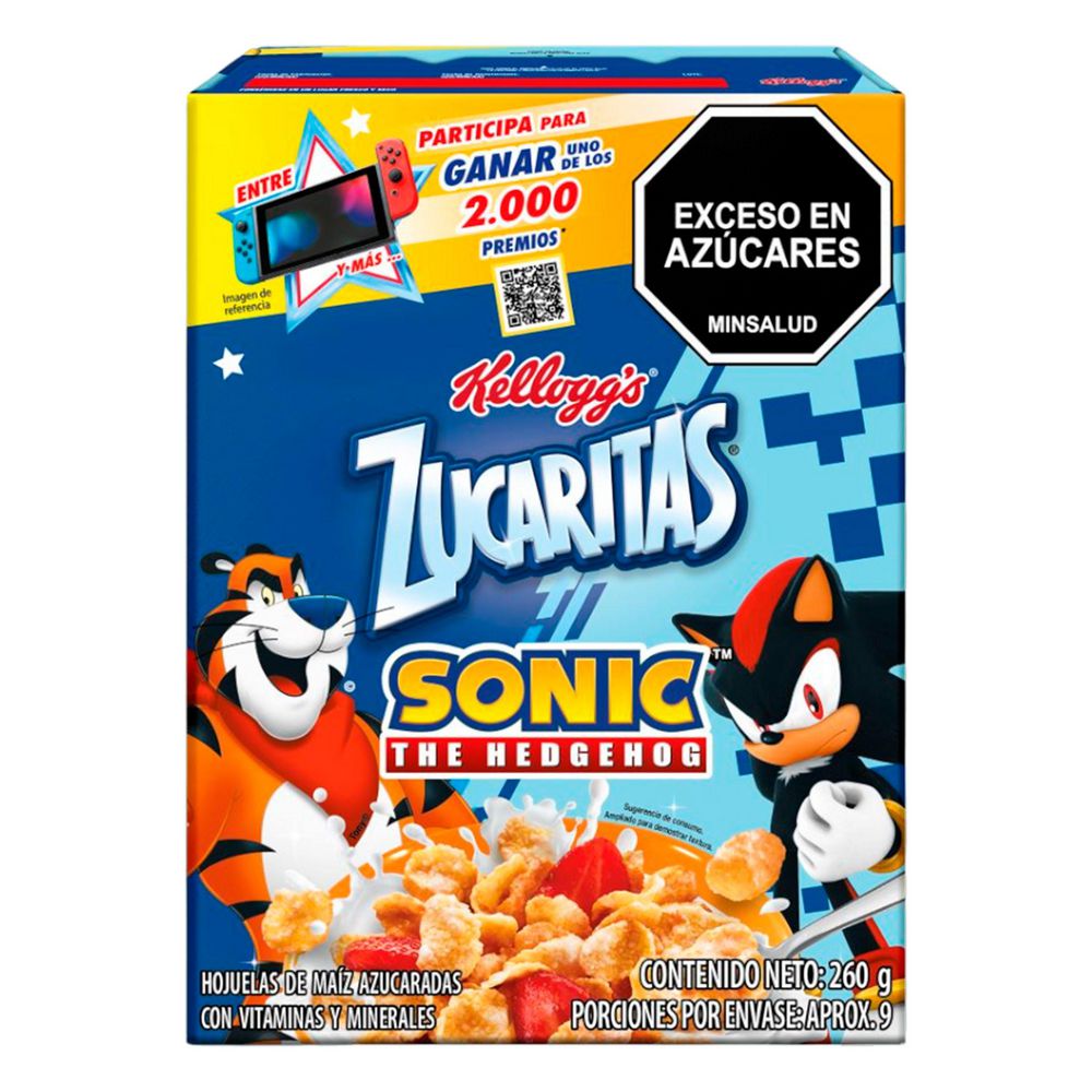 Hojuelas ZUCARITAS Azucaradas (260 gr)