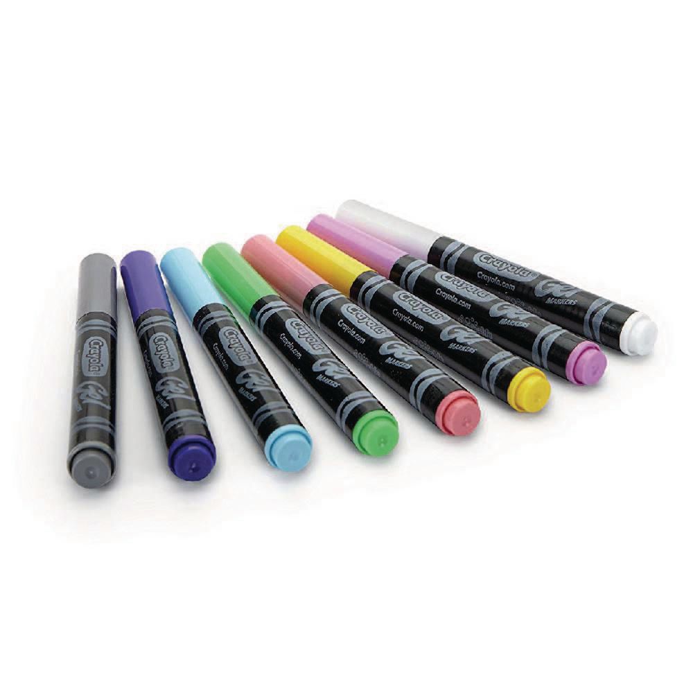 MARCADOR X8U SUPERFICIES OSCUR CRAYOLA img #3