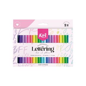 Marcadores Lettering X24 Unds KIUT