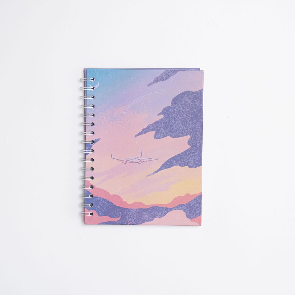 Cuaderno Viajes Cuadriculado 80 hojas Argollado tapa dura SOSARTE img #1