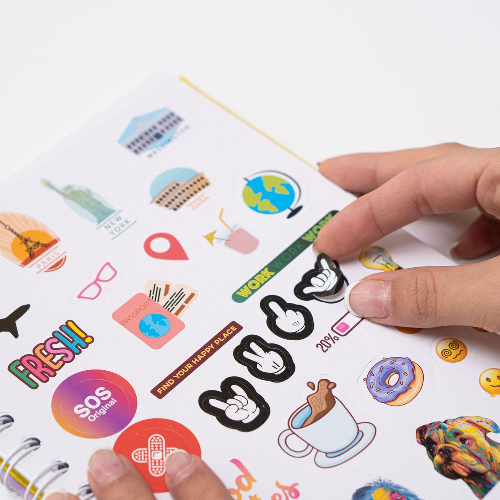 Cuaderno Viajes Cuadriculado 80 hojas Argollado tapa dura SOSARTE img #4