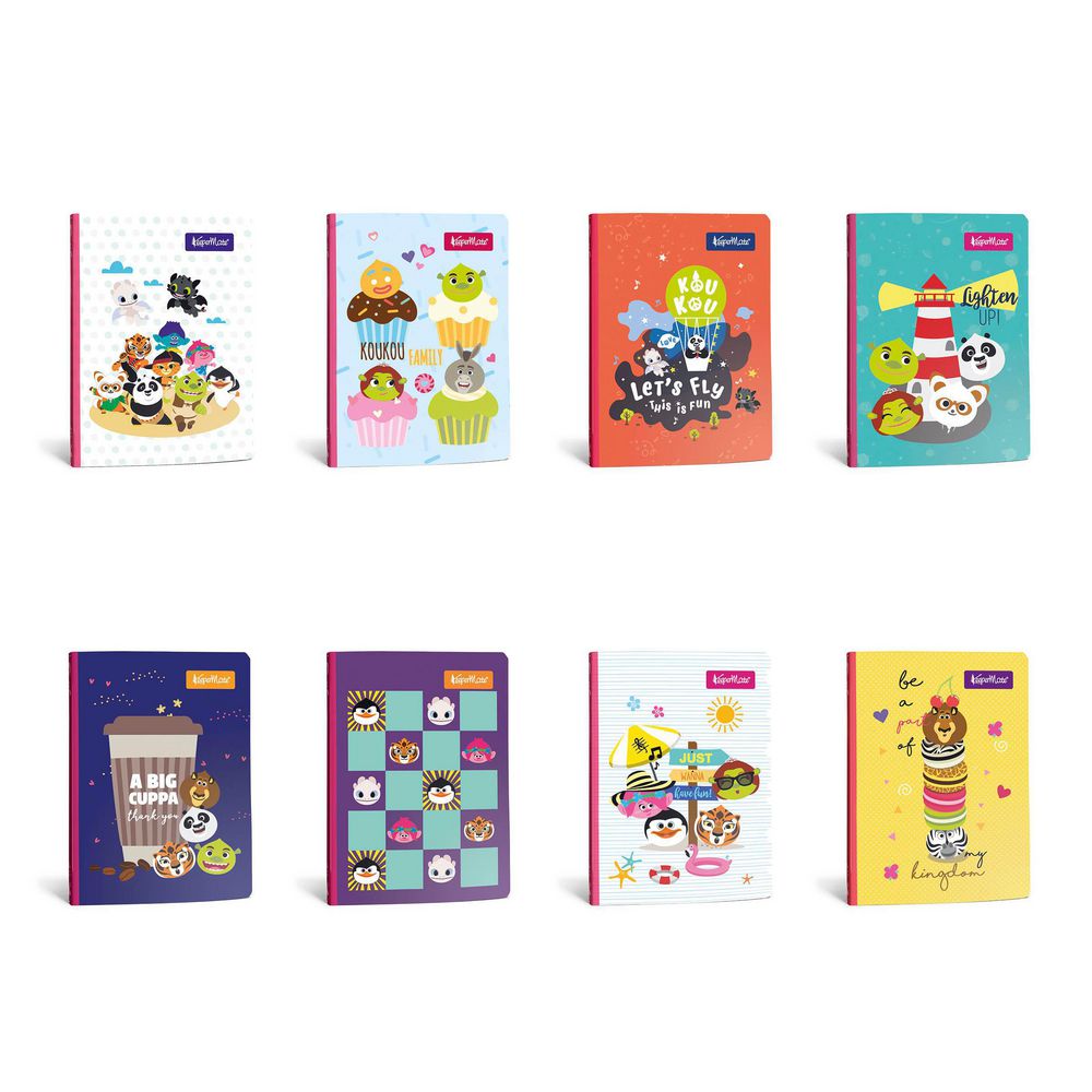 Cuaderno KouKou Cuadriculado 100 hojas Cosido KEEPERMATE img #1