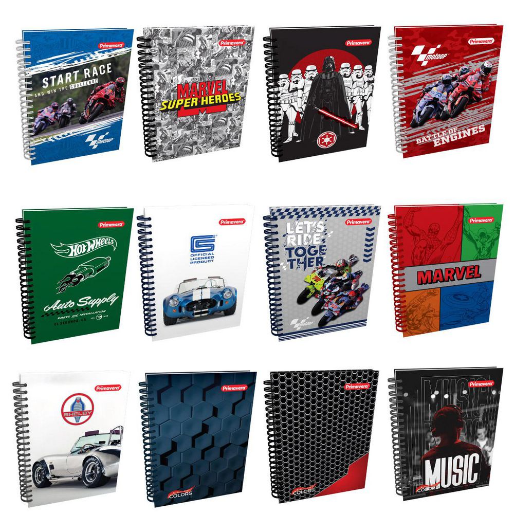 Cuaderno  Mixto 150 hojas Multimateria PRIMAVERA img #1