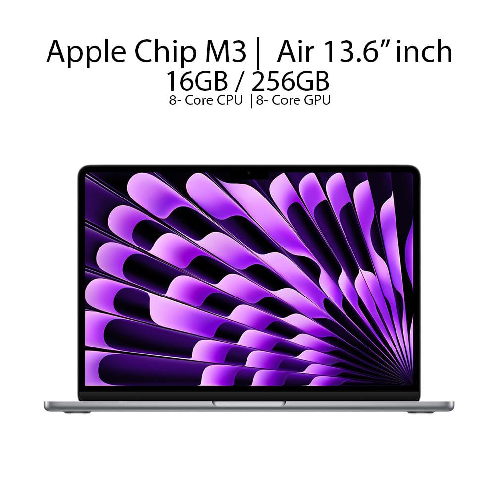 Macbook Air 13.6 Chip M3 Ram 16Gb Ssd 256Gb Apple 8C Cpu 8C Gpu Space Gray