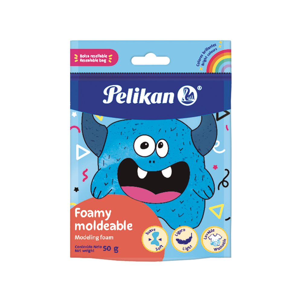 Foamy  Moldeable 50 G Azul Claro  PELIKAN