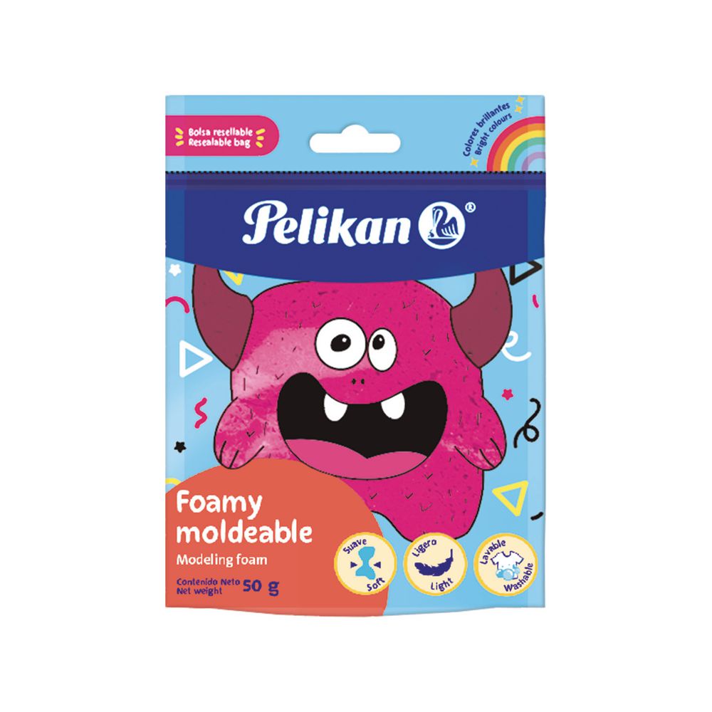 Foamy  Moldeable 50 G Magenta PELIKAN