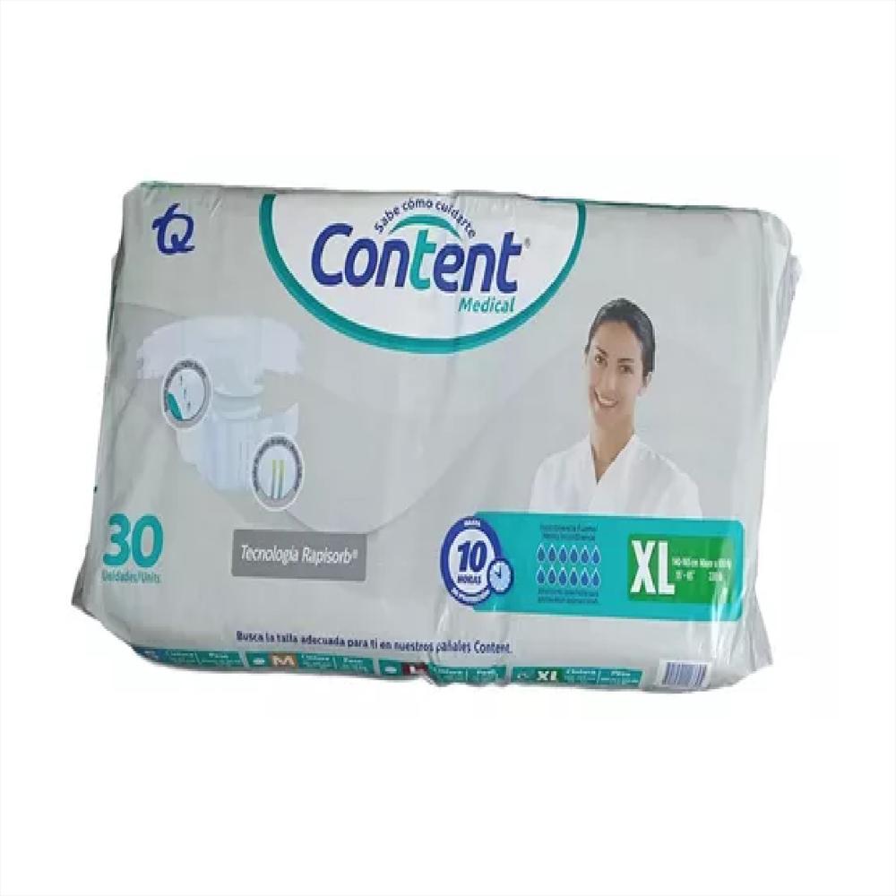 Pañal Content Medical Xl X60 img #3