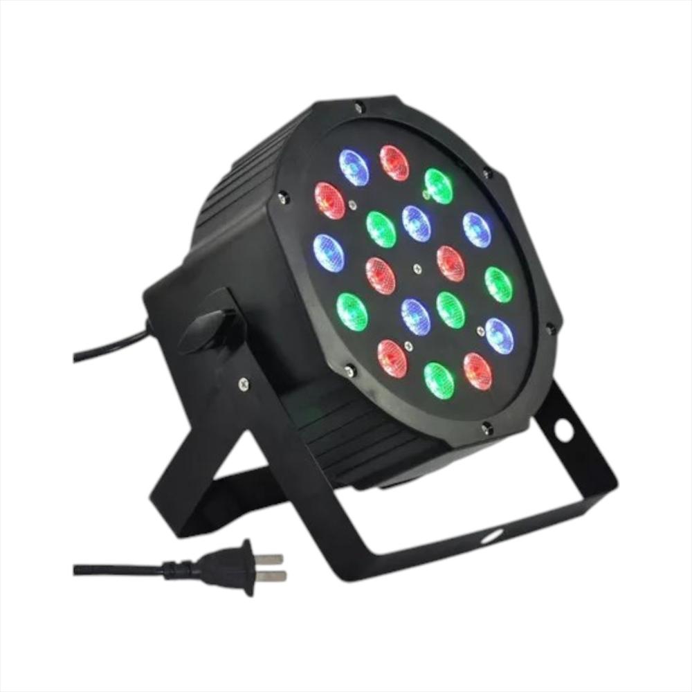 Luz Led Para Fiestas Con Efectos De Colores Dinamicos