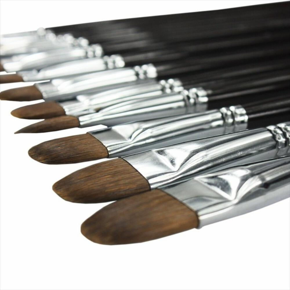 Pinceles Para Artistas Mango Largo De Marta Roja img #2