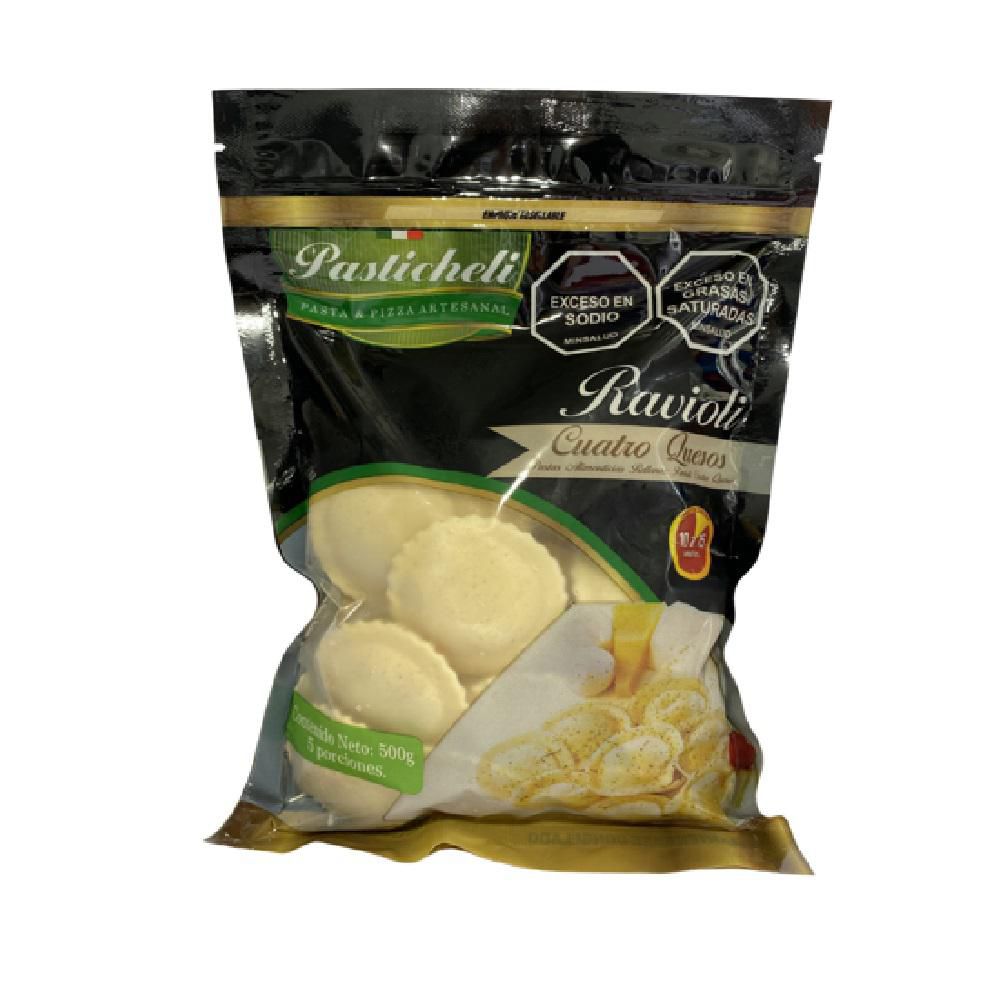 RAVIOLI 4 QUESOS PASTICHELI 500  gr img #1