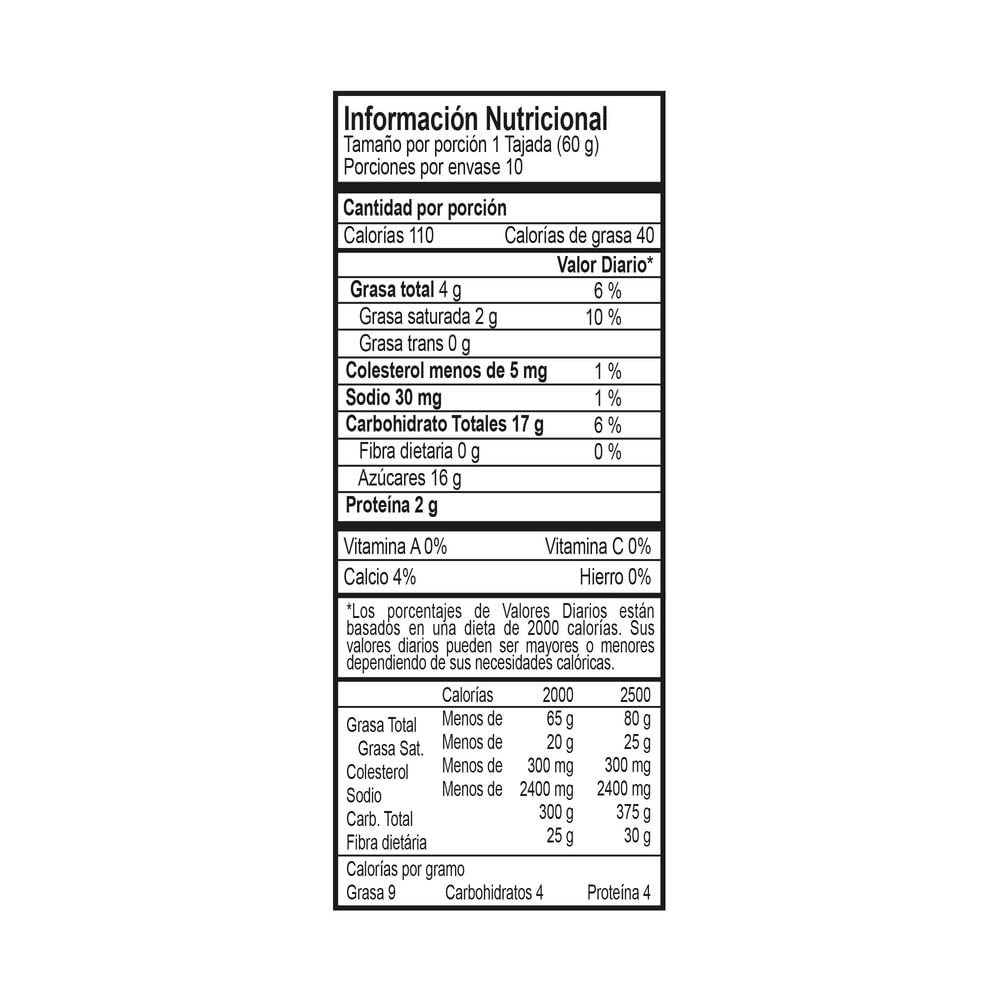 Postre CREM HELADO Frutos Amarillos (600  gr) img #2