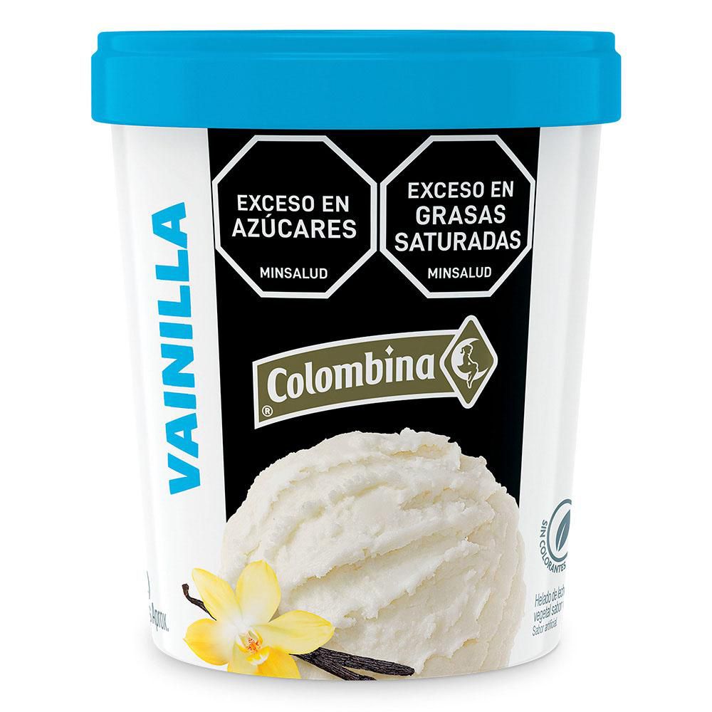 Helado COLOMBINA Sabor vainilla (300 gr)