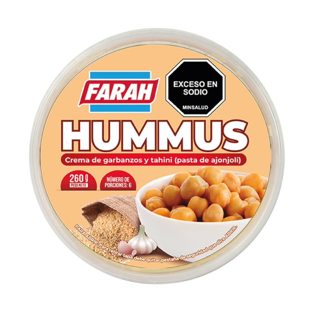 Hummus De Garbanzos FARAH 260 gr