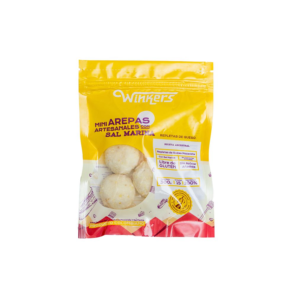 Arepas Winkers Sal marina (300  gr)