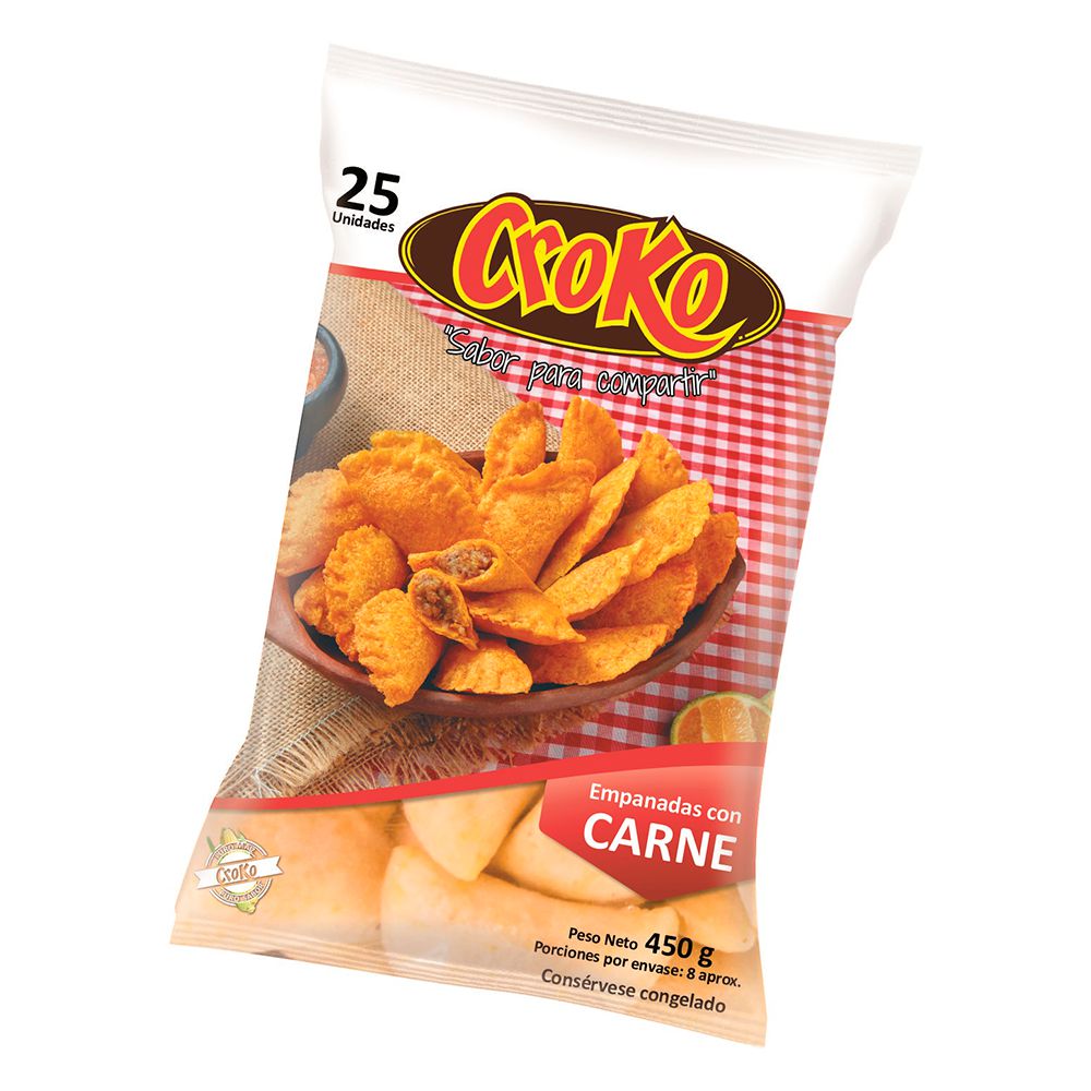 Empanada Carne Croko Sabor para compartir 450  gr img #1