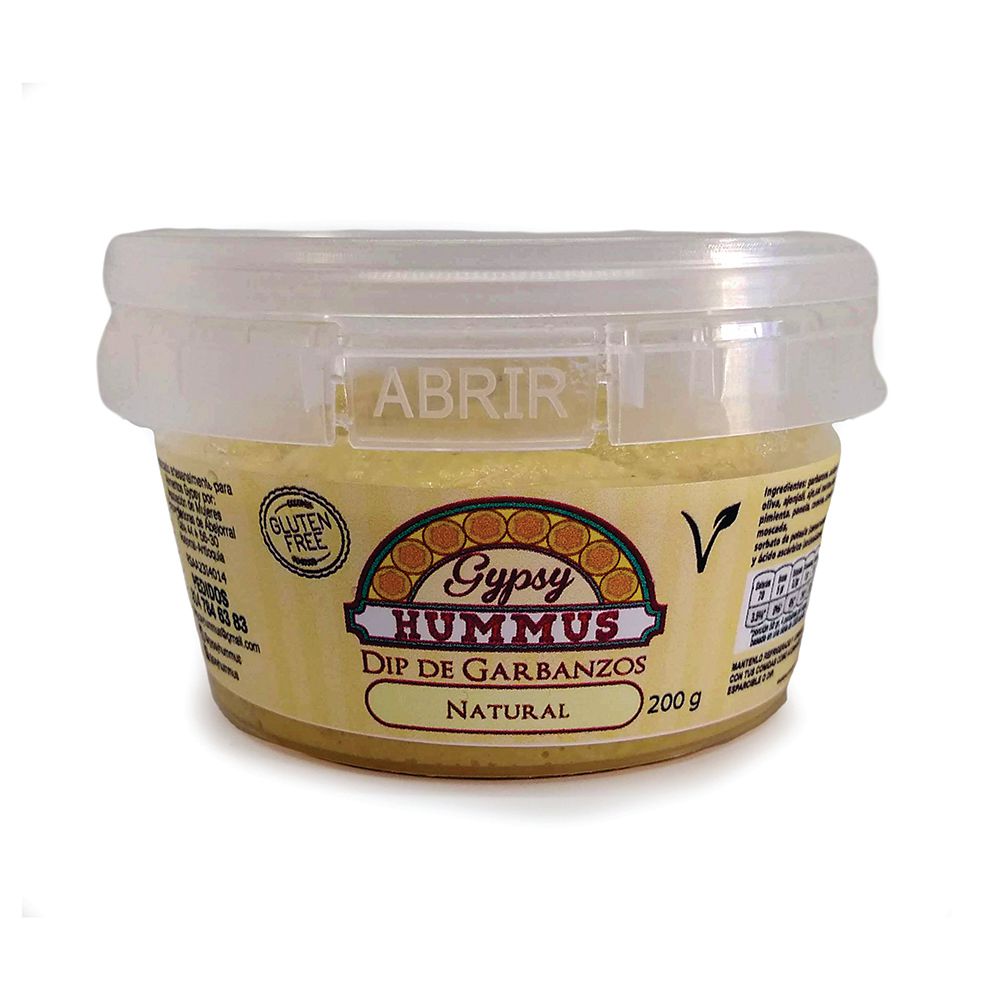 Hummus Natural GYPSY HUMMUS 200 gr