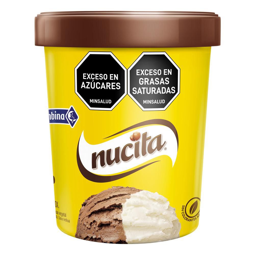 Helado COLOMBINA sabor a avellana y crema (600  gr) img #1