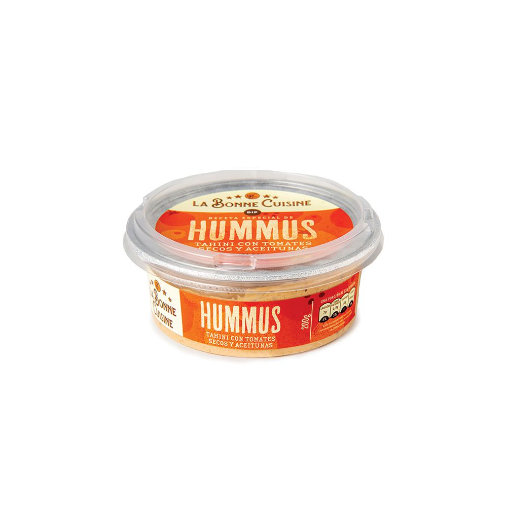 HUMMUS CON TOM SEC LA BONNE CUISINE 200 gr