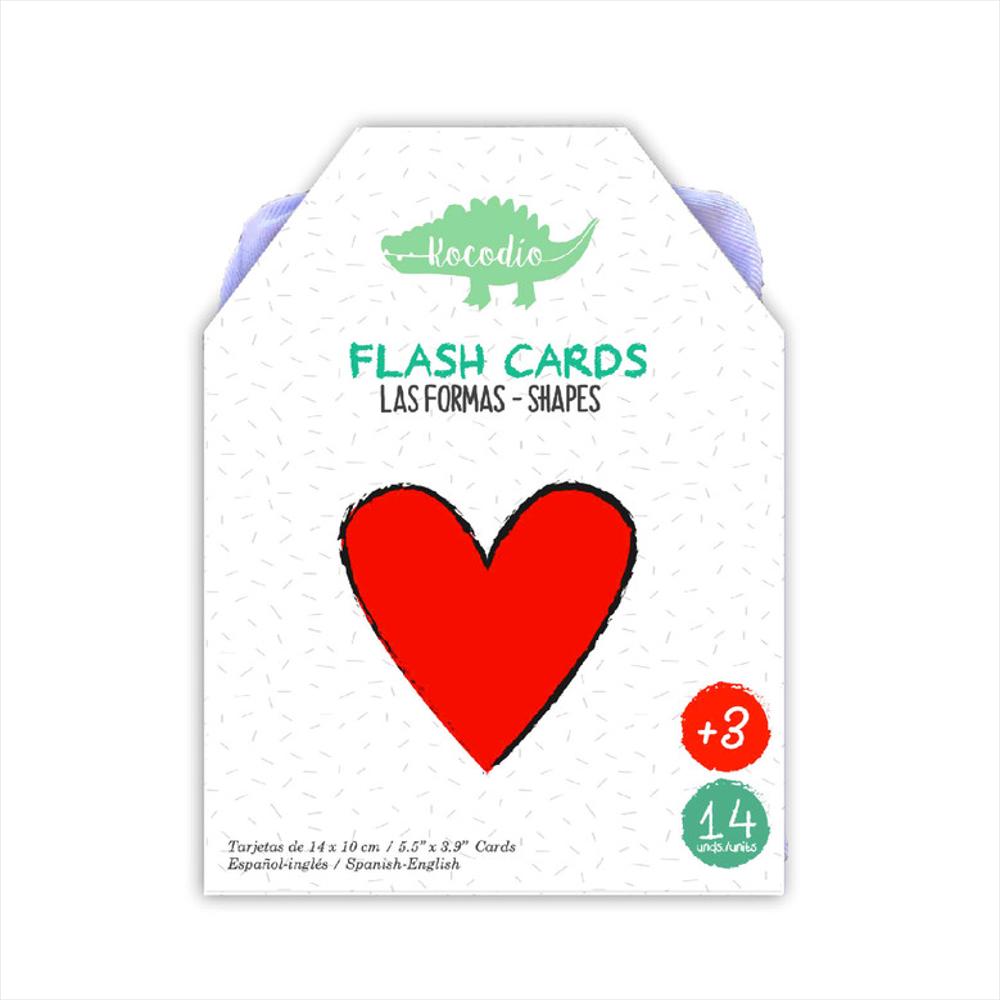 Tarjetas Didácticas Flash Cards Las Formas img #1