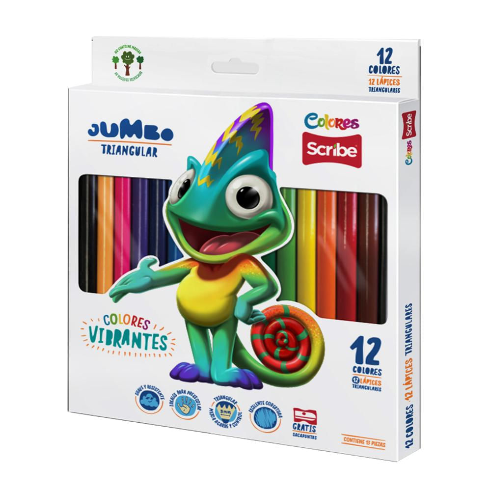 Colores Scribe X12 Jumbo Largo img #1