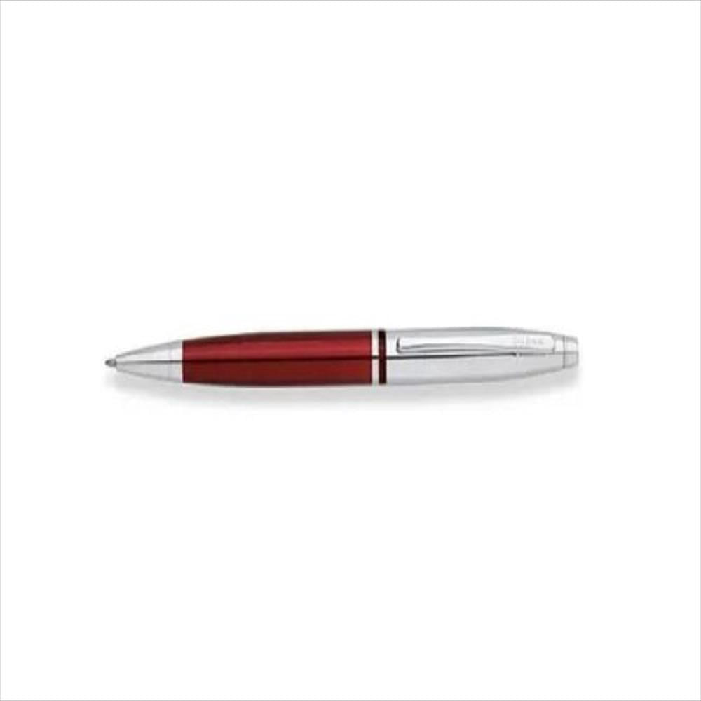 Lapicero Bolígrafo Tinta Seca Cross Calais Rojo