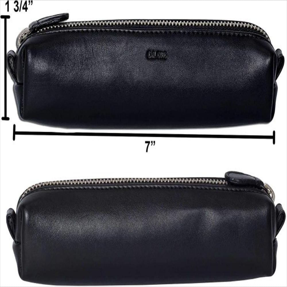 Estuche Para Bolígrafos Hecho En Piel Con Cremallera img #2