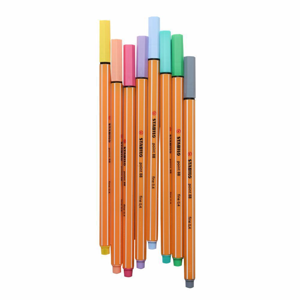 Micropunta X8 Point 88 Colores Pasteles Stabilo img #2